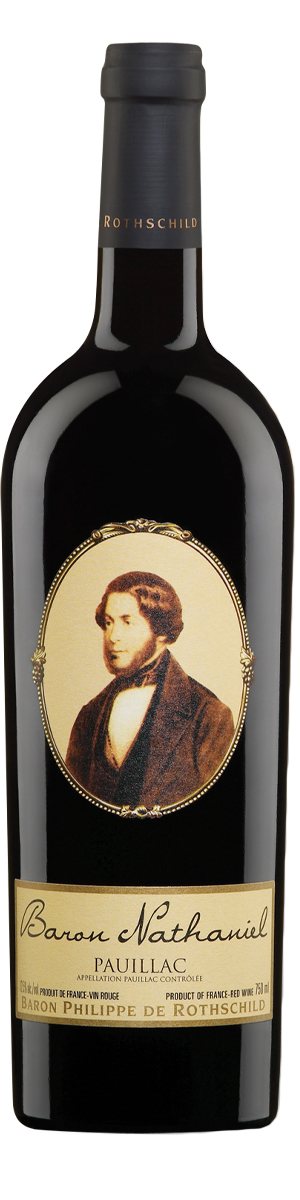 PAUILLAC BARON NATHANIEL 13.5% 75CL PHILIPPE DE ROTSCHILD